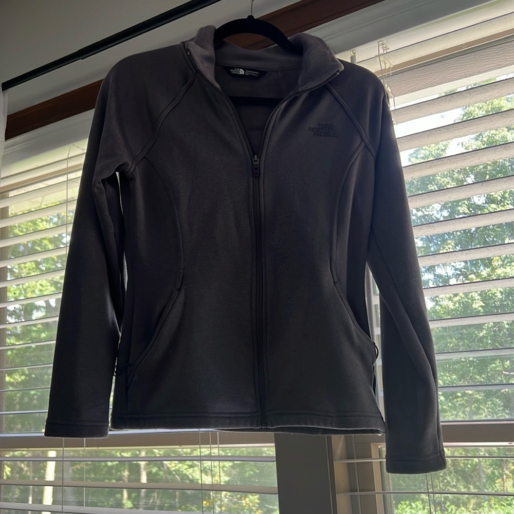 Women’s Gray North Face Jacket Size S